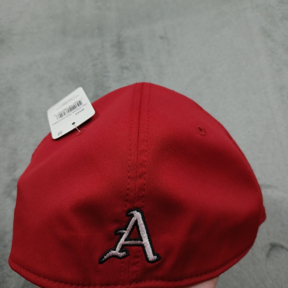 Arkansas Razorbacks Hat Mens Red Golf Bridgestone NWT - Picture 3 of 7